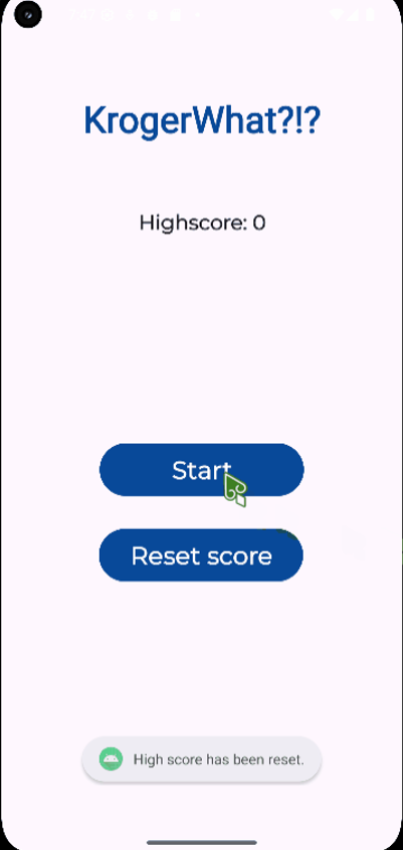 Kroger What Kotlin App
